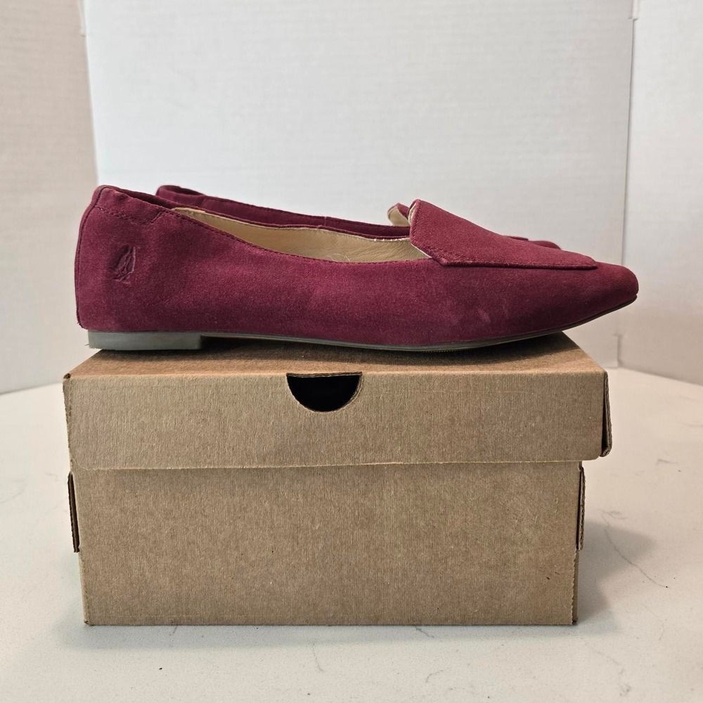 HUSH PUPPIES Hazel Pointe Flat Rhubarb Red Women's - 8.5 US